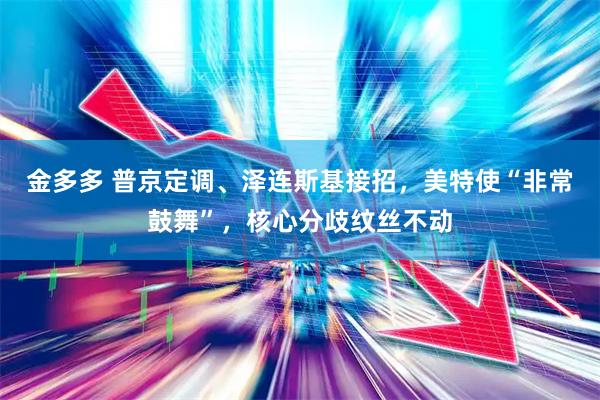 金多多 普京定调、泽连斯基接招，美特使“非常鼓舞”，核心分歧纹丝不动