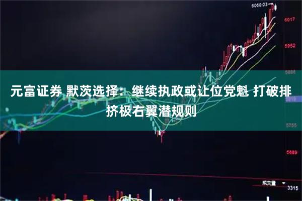 元富证券 默茨选择：继续执政或让位党魁 打破排挤极右翼潜规则