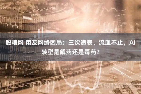 股粮网 用友网络困局：三次递表、流血不止，AI转型是解药还是毒药？