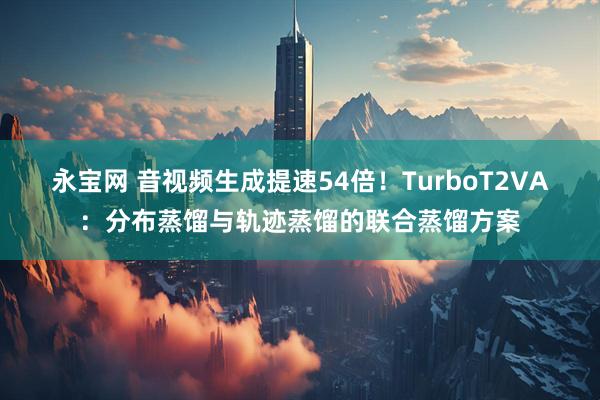 永宝网 音视频生成提速54倍！TurboT2VA：分布蒸馏与轨迹蒸馏的联合蒸馏方案